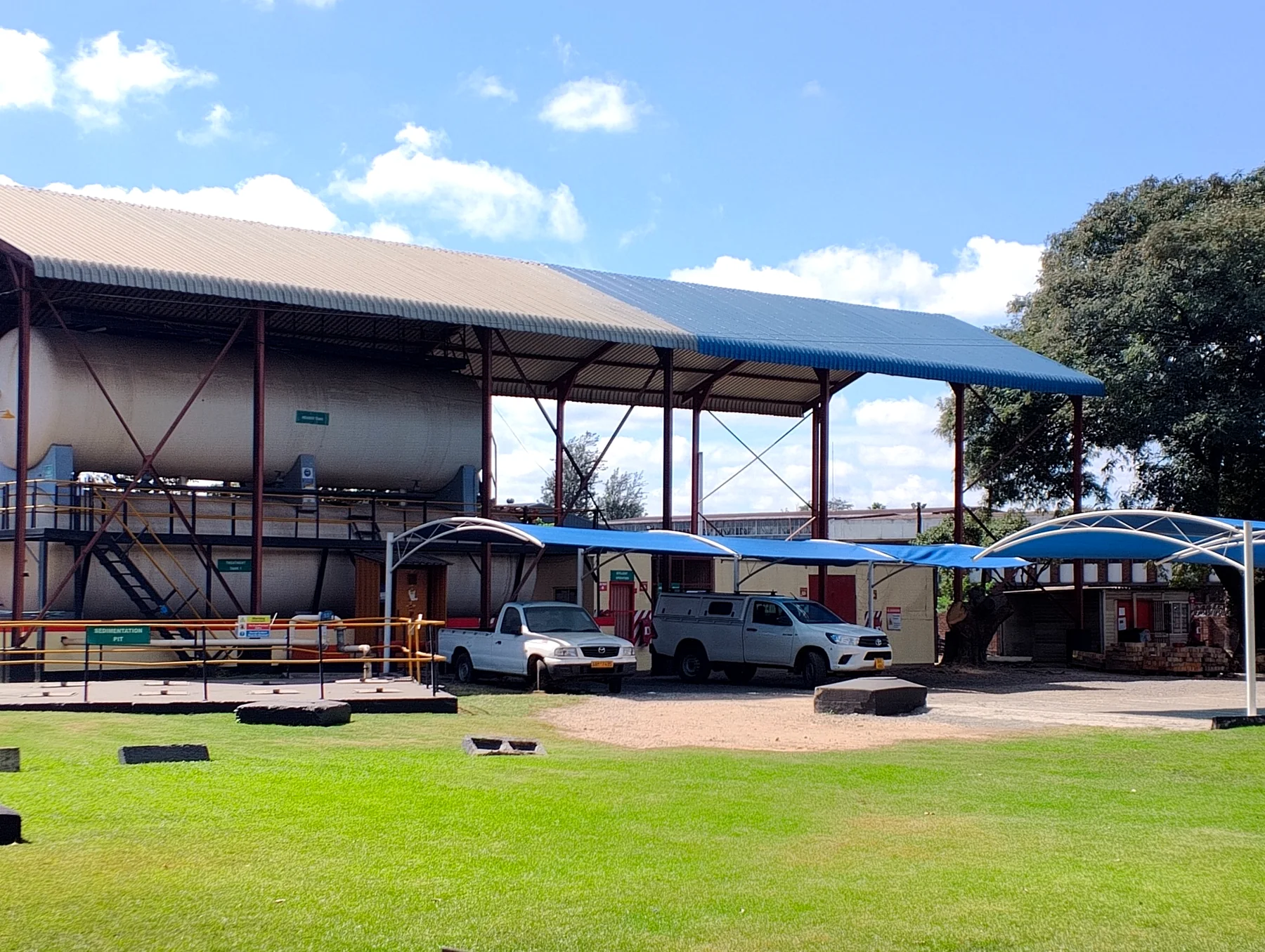 Industrial facility infrastructure