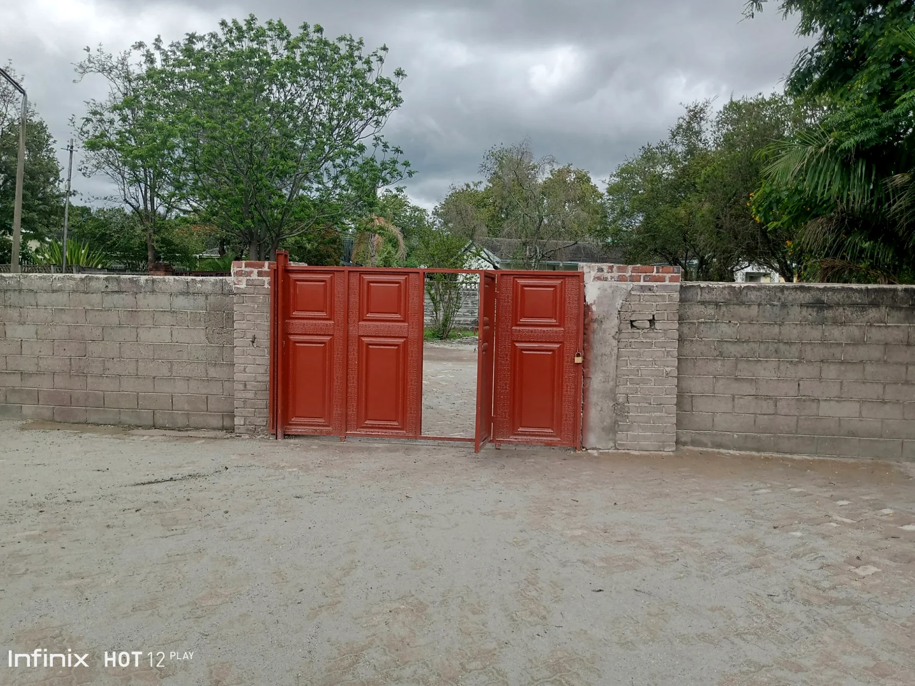 Gate and boundary civil works